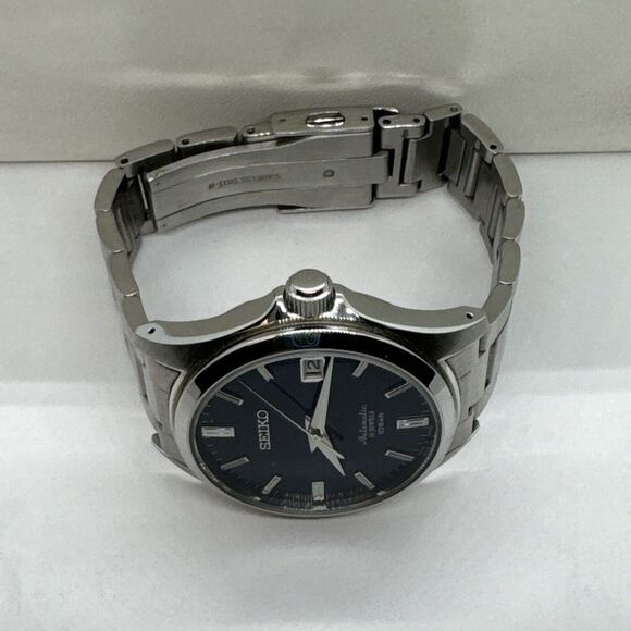 Seiko SZSB013 Men's Silver Stainless Steel Analog Dial Automatic Watch JNA97 - Picture 7 of 12